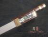 Gold Alloy Fitted Pernambuco Viola Bow Snakewood Frog（4/4）Mongolian Horse Hair