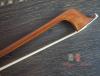 Gold Alloy Fitted Pernambuco Viola Bow Snakewood Frog（4/4）Mongolian Horse Hair