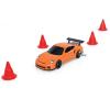 US Stock 1/43 Mini RC Drift Race Car RTR Toy Vehicles W/Traffic Cones Gyro Motor