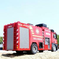 HUINA 1/14 Scale RC 2.4Ghz 562 Box Water Sprayable Fire Truck RTR Radio Sound