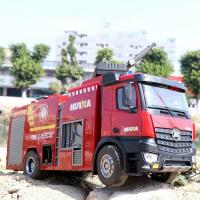 HUINA 1/14 Scale RC 2.4Ghz 562 Box Water Sprayable Fire Truck RTR Radio Sound