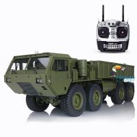 HG 1/12 P801 8WD RC US Military Truck Metal 8x8 Chasis 2.4Ghz