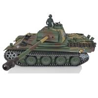 Henglong 1/16 Scale RC Tank 7.0 Upgraded Panther G 3879 RTR W/ Metal Tracks