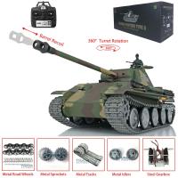 Henglong 1/16 7.0 Customized Panther G RTR RC Tank 3879 Metal Tracks Wheels