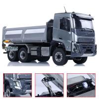DoubleE 1/14 Hydraulic RC Dump Truck 6x6 FMX Radio Control Dumper Car Model