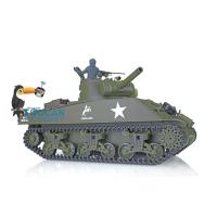 Henglong 1:16 Plastic M4A3Sherman 3898 Radio Control Infrared Combat RTR RC Tank