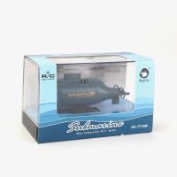 Ready to Run Submarine Toy Mini Remote Control Ship Electric Diving Boat Lights