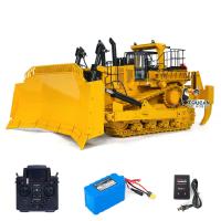 D11T 1/10 RC Hydraulic Bulldozer Heavy Duty Metal Radio Control Giant Dozers