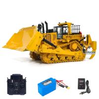D11T 1/10 RC Hydraulic Bulldozer Heavy Duty Metal Radio Control Giant Dozers