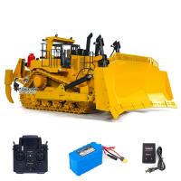 D11T 1/10 RC Hydraulic Bulldozer Heavy Duty Metal Radio Control