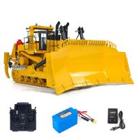 D11T 1/10 RC Hydraulic Bulldozer Heavy Duty Metal Radio Control Giant Dozers