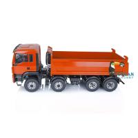 1/14 8x8 LESU Hydraulic RC Dump Tipper Truck Car Model Customized Painted Light