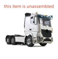 1/14 Low Top Tractor Truck Car Vehicle Car Model 3Axles KIT W/Motor RC Model