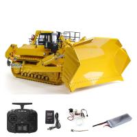 JDMODEL 1/14 Hydraulic RC Bulldozer 575 Dozer Model Smoke Sound Frsky X14 Radio