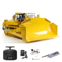 JDMODEL 1/14 Hydraulic RC Bulldozer 575 Dozer Model Smoke Sound Frsky X14 Radio