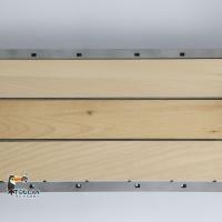 LESU 872MM Metal Wood 4Axles Trailer for 1/14 RC TAMIYA Tractor Truck Model