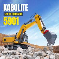 Kabolite 5901 100S 1/18 Electric Lifting Excavator RTR RC Digger Sound Radio