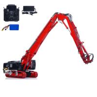 1/14 K970-300 Metal RC Hydraulic Excavators Demolition Machine Brushless Motor