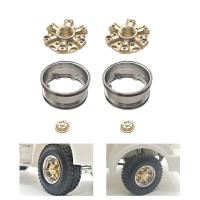 Metall-Speichenradnabe für 1/14RC Traktor 56376 56342 Lkw 56352