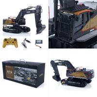 HUINA 1/14 Scale 592 RC Tracked Excavator Digger Model 2.4G Radio Light Sound