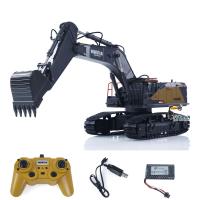 HUINA 1/14 Scale 592 RC Tracked Excavator Digger Model 2.4G Radio Light Sound
