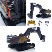 HUINA 1/14 Scale 592 RC Tracked Excavator Digger Model 2.4G Radio Light Sound