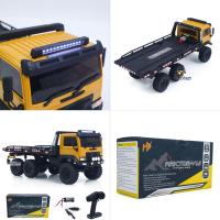 Hobby Plus 1/18 Off Road Car 6X6 RC Flatbed Truck 2Speed Gearbox ESC Radio RTR