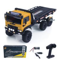 Hobby Plus 1/18 Off Road Car 6X6 RC Flatbed Truck 2Speed Gearbox ESC Radio RTR