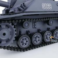 Henglong 2.4G 1/16 7.0 Plastic RC Tank Model German Stug III 3868 RTR BB IR Ver