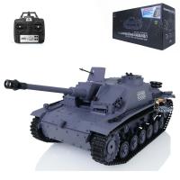 Henglong 2.4G 1/16 7.0 Plastic RC Tank Model German Stug III 3868 RTR BB IR Ver