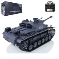 Henglong 2.4G 1/16 7.0 Plastic RC Tank Model German Stug III 3868 RTR BB IR Ver