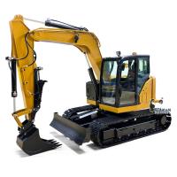 1/14 Metal Hydraulic RC Excavator C308 4Valve RTR Digger ST8 Radio Light Battery