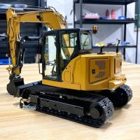 1/14 Metal Hydraulic RC Excavator C308 4Valve RTR Digger ST8 Radio Light Battery