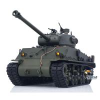 1/16 RTR RC Tank Sherman M4A3 E8 Fury Edition IR BB Shooting 360°Rotate Turret