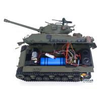 1/16 RTR RC Tank Sherman M4A3 E8 Fury Edition IR BB Shooting 360°Rotate Turret