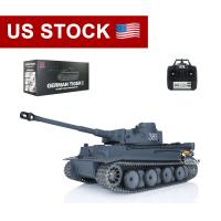 1/16 Heng Long German Tiger I RC Tank 3818 Model 6.0 7.0 Recoil