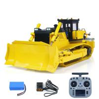 1/12 Metall Hydraulischer RC Bulldozer D155AX RTR RC Dozer 5 Plüge 7Way Ventil