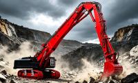 1/14 K970-300 Metal RC Hydraulic Excavators Demolition Machine Brushless Motor