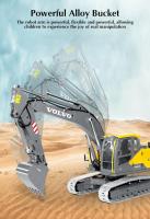 1:14 Double E E010 EC160E RC Excavator RTR Full Alloy Metal Digger Light Battery