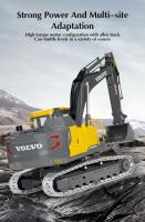 1:14 Double E E010 EC160E RC Excavator RTR Full Alloy Metal Digger Light Battery