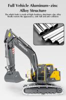1:14 Double E E010 EC160E RC Excavator RTR Full Alloy Metal Digger Light Battery