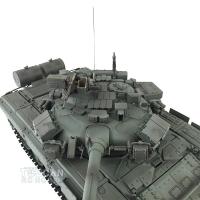 Henglong 1/16 7.0 T90 RC Tank 3938 360Turret Infrared Metal Track W/Link Red Eye