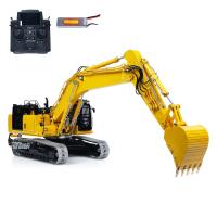 LESU 1/14 PC500 Hydraulic RC Excavator RTR Digger PL18EVLite Radio Light Battery