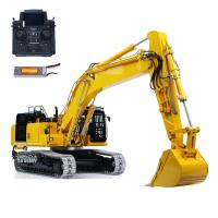 LESU 1/14 PC500 Hydraulic RC Excavator RTR Digger PL18EVLite Radio Light Battery