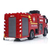HUINA 1/14 Scale RC 2.4Ghz 562 Box Water Sprayable Fire Truck RTR Radio Sound