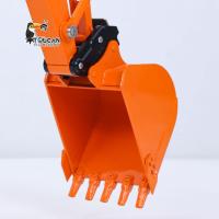 SFROG ZX135US LITE Metal 1:14 Hydraulic RC Excavator 3CH Valve ST8 Radio Sound