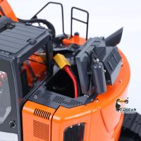 SFROG ZX135US LITE Metal 1:14 Hydraulic RC Excavator 3CH Valve ST8 Radio Sound