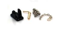 Metal Rear Tail Hook for Tamiya LESU 1/14 RC Model Tractor Truck Car 