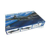 1/32 ScaleTrumpeter Grum F4F-4 WildCater Fighter Aircraft Model Kits 02223