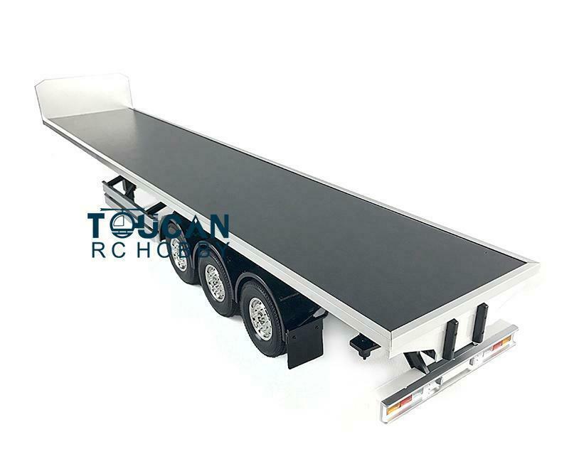 ホビーラジコン Tamiya 1/14 Scale Flatbed Semi-Trailer Tamiya 1/14 Semi Flatbed Trailer Kit | Horizon Hobby